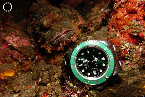 rolex submariner diving